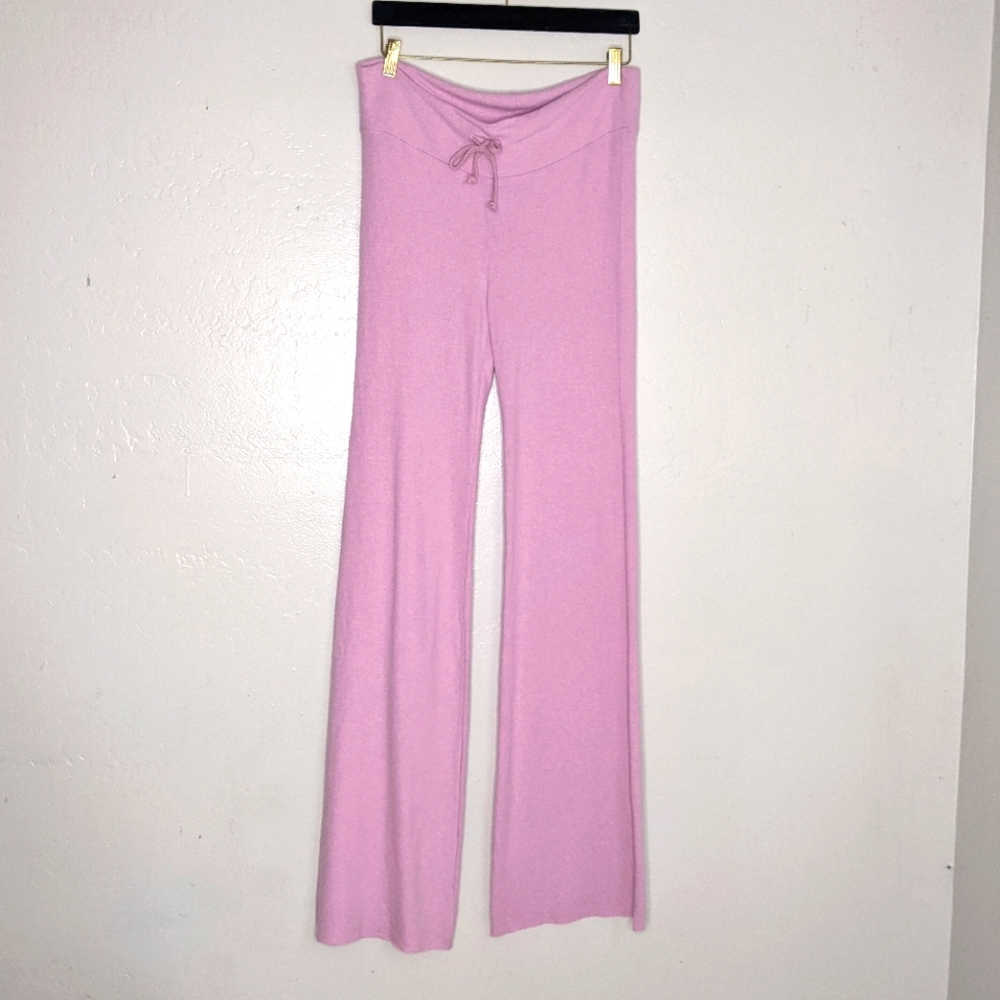 Wildfox Drawstring Waist Tennis Club Pant Pink